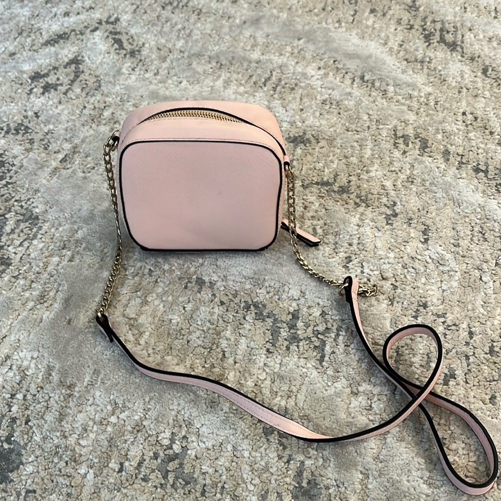 Elegant Pink Crossbody Bag
